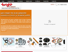 Tablet Screenshot of brightrubber.com